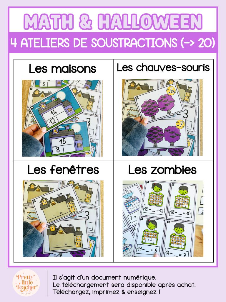 Les soustractions → 20 (4x)