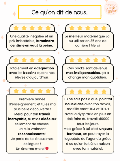Pack 2 Français sur les animaux