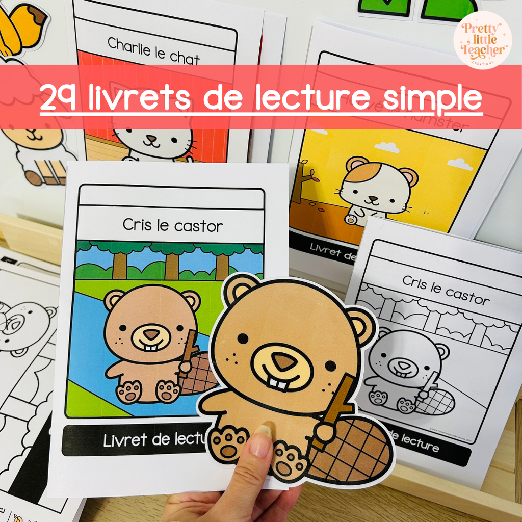 Pack Alphabet pour les petits lecteurs : 29 livrets de lecture + exercices (PDF)