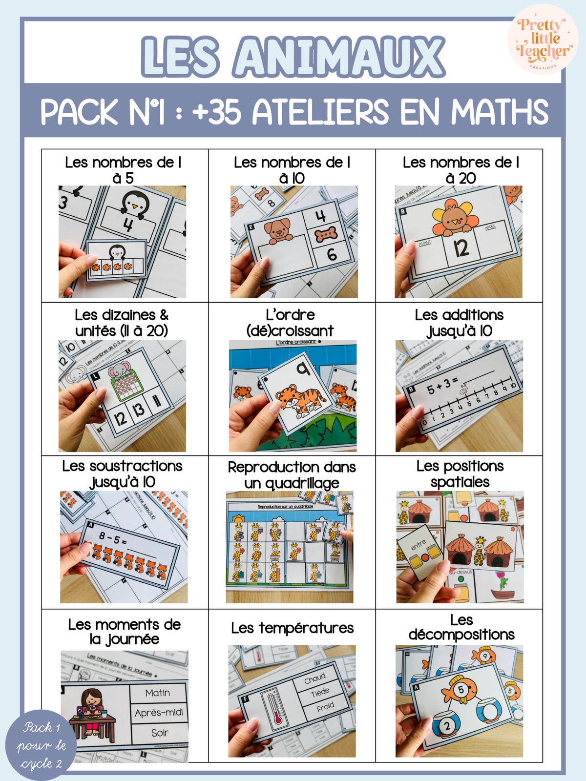Pack 1 Mathématiques pour toute l'année