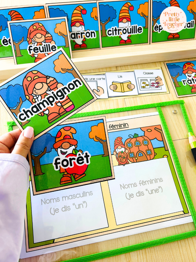 Pack 2 Français sur l'automne