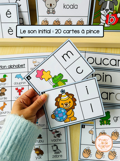 Mini Pack 1 Français sur les animaux