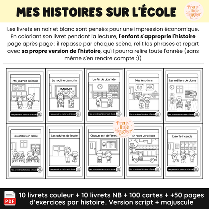 Pack Lecture : Mes premières histoires sur l'école