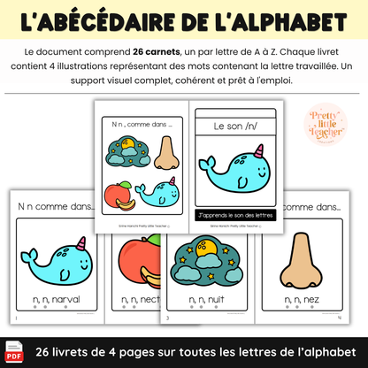 Abécédaire en livrets - Conscience phonologique