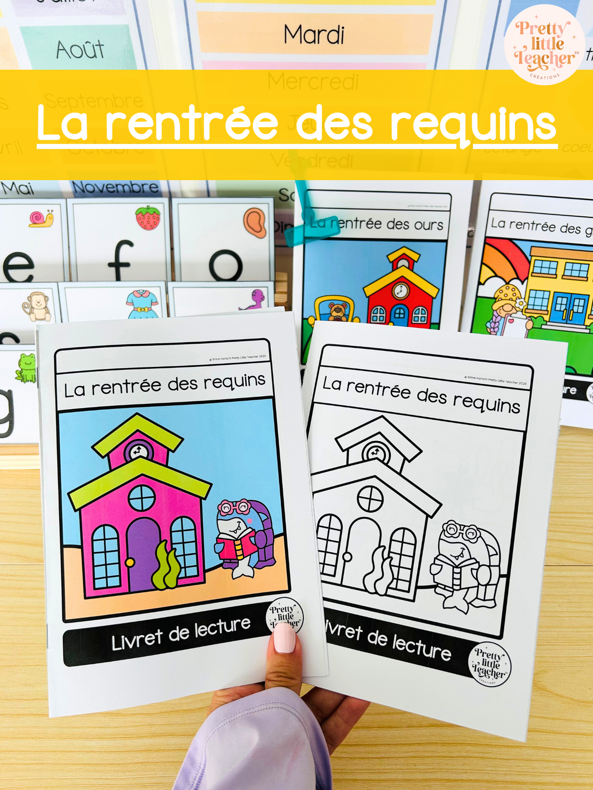 Lecture thème école : la rentrée des requins