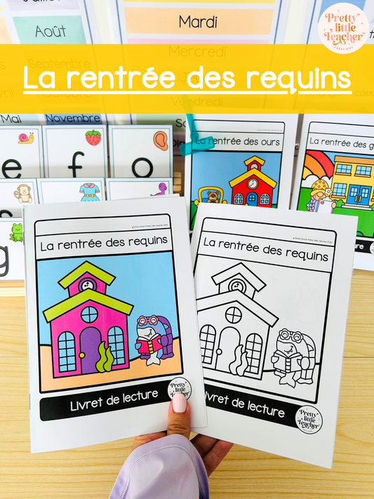 Lecture thème école : la rentrée des requins