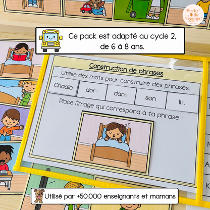 Tous les Packs 2 Français pour toute l'année