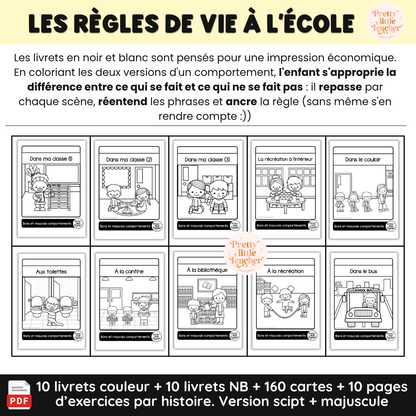 Pack Lecture : les règles de vie à l'école
