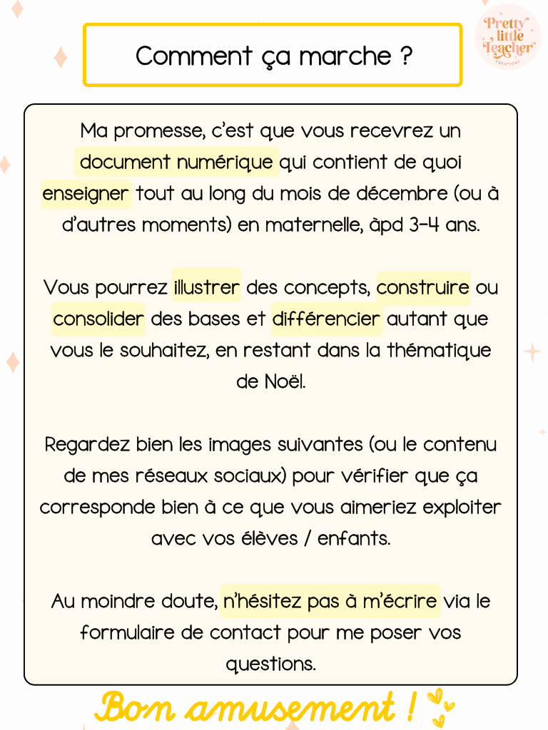 Pack Maternelle sur la fête de Noël