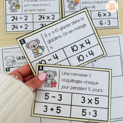 Pack 2 Mathématiques sur l'été