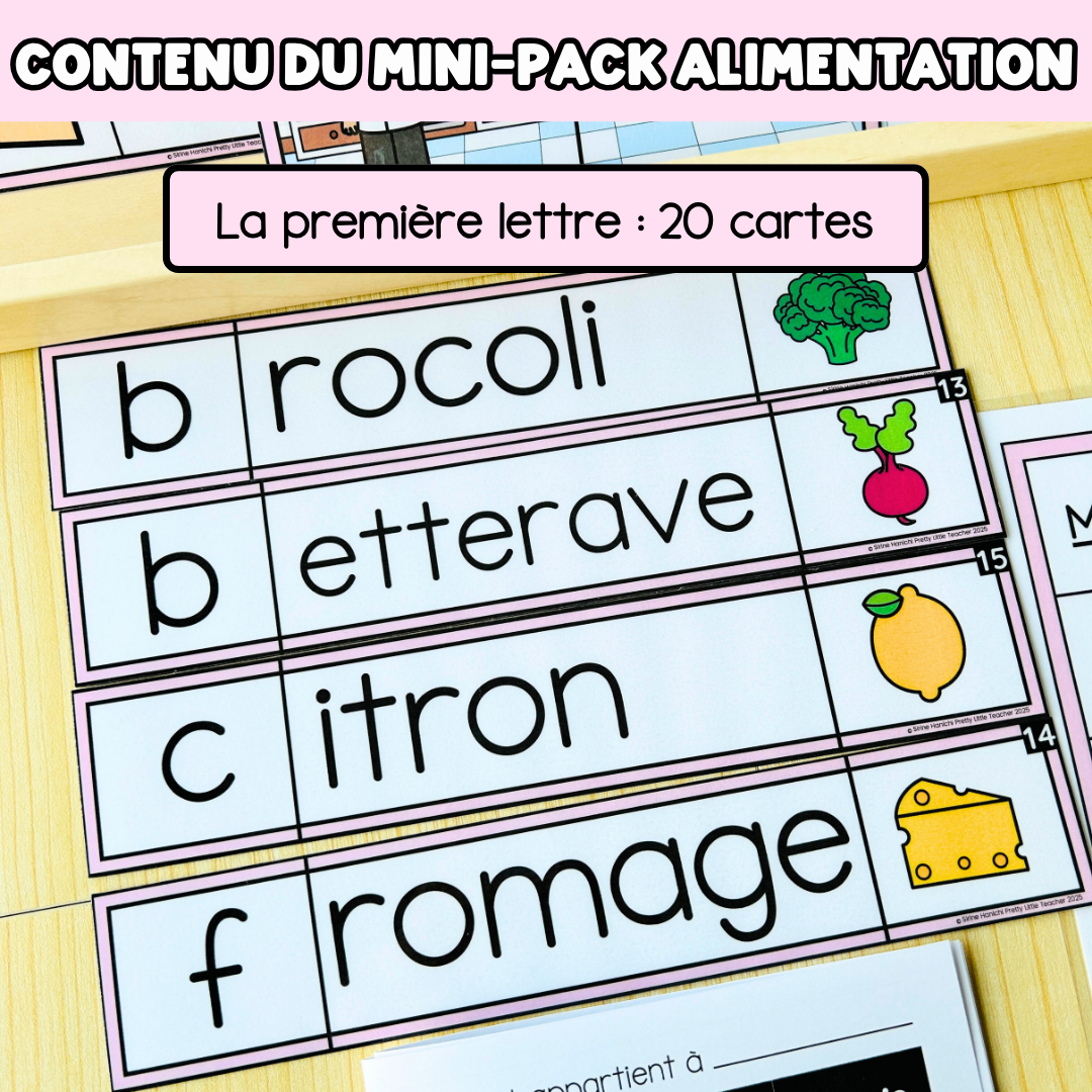 Tous les Mini Packs 1 Français pour toute l'année