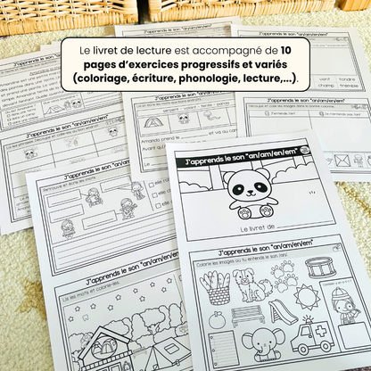 Le son an/am/en/em (lecture + exercices)