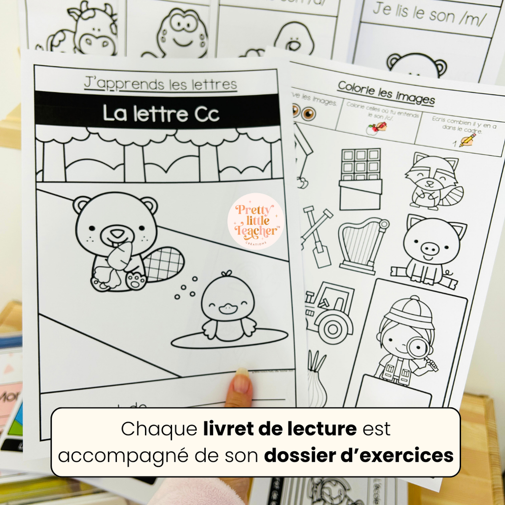 Pack Alphabet pour les petits lecteurs : 29 livrets de lecture + exercices (PDF)