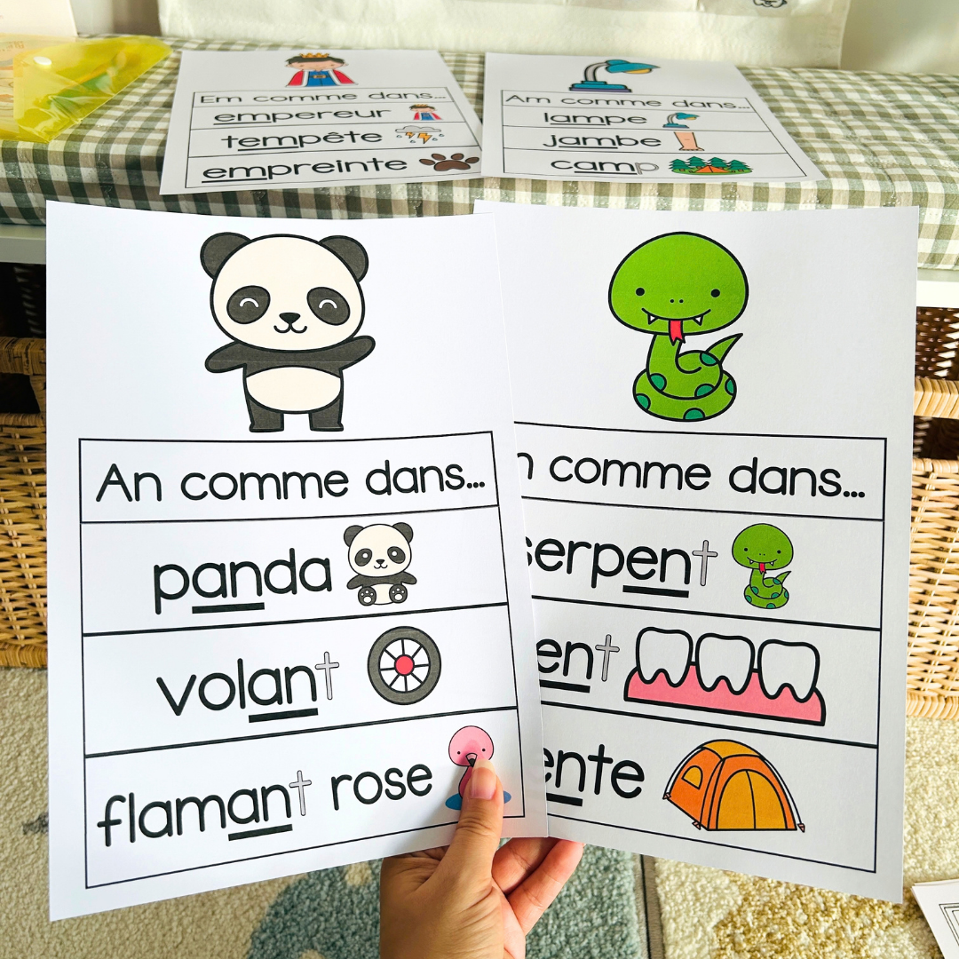 Le son an/am/en/em (lecture + exercices)
