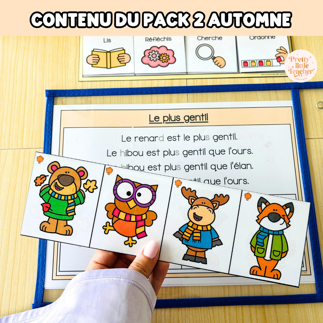 Pack 2 Français sur l'automne