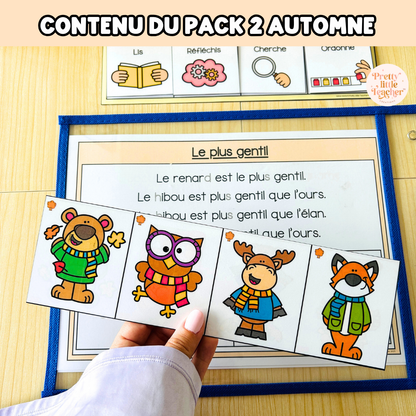 Pack 2 Français sur l'automne