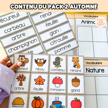 Pack 2 Français sur l'automne