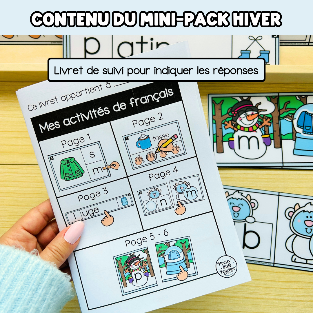 Tous les Mini Packs 1 Français pour toute l'année