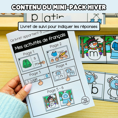 Tous les Mini Packs 1 Français pour toute l'année