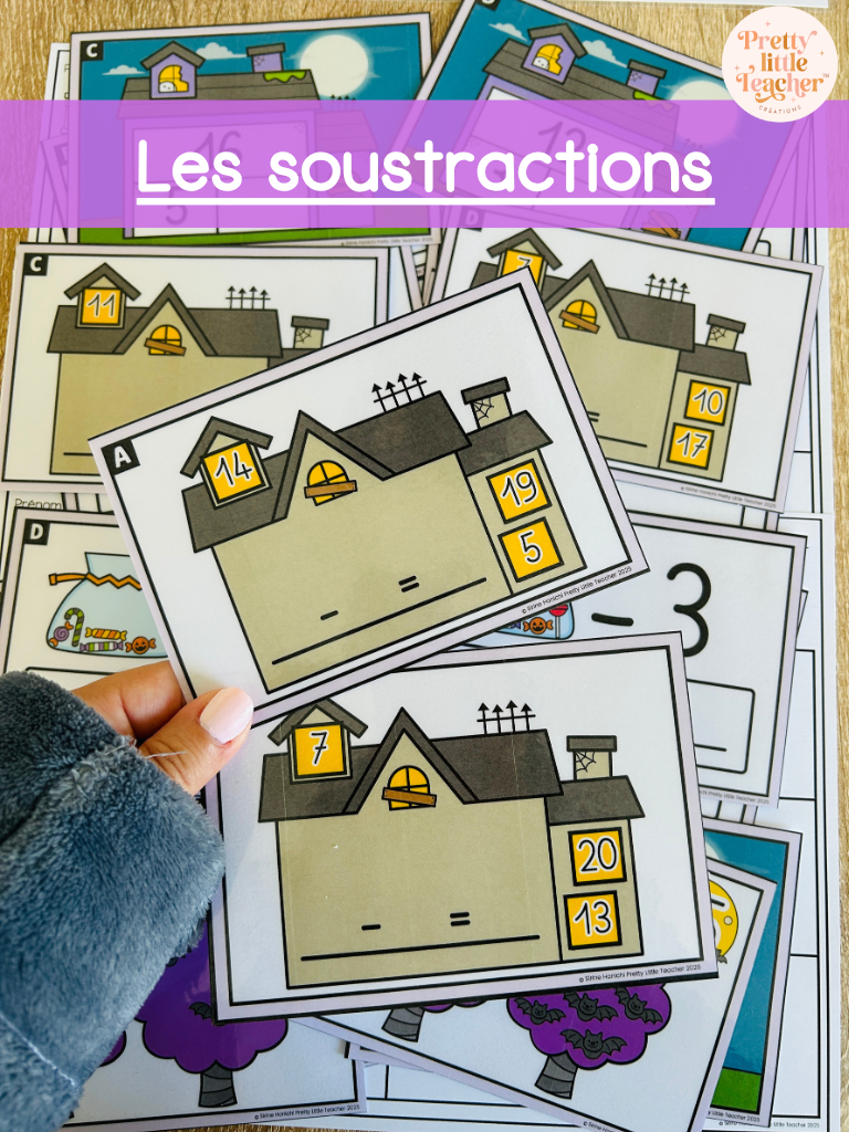 Les soustractions → 20 (4x)