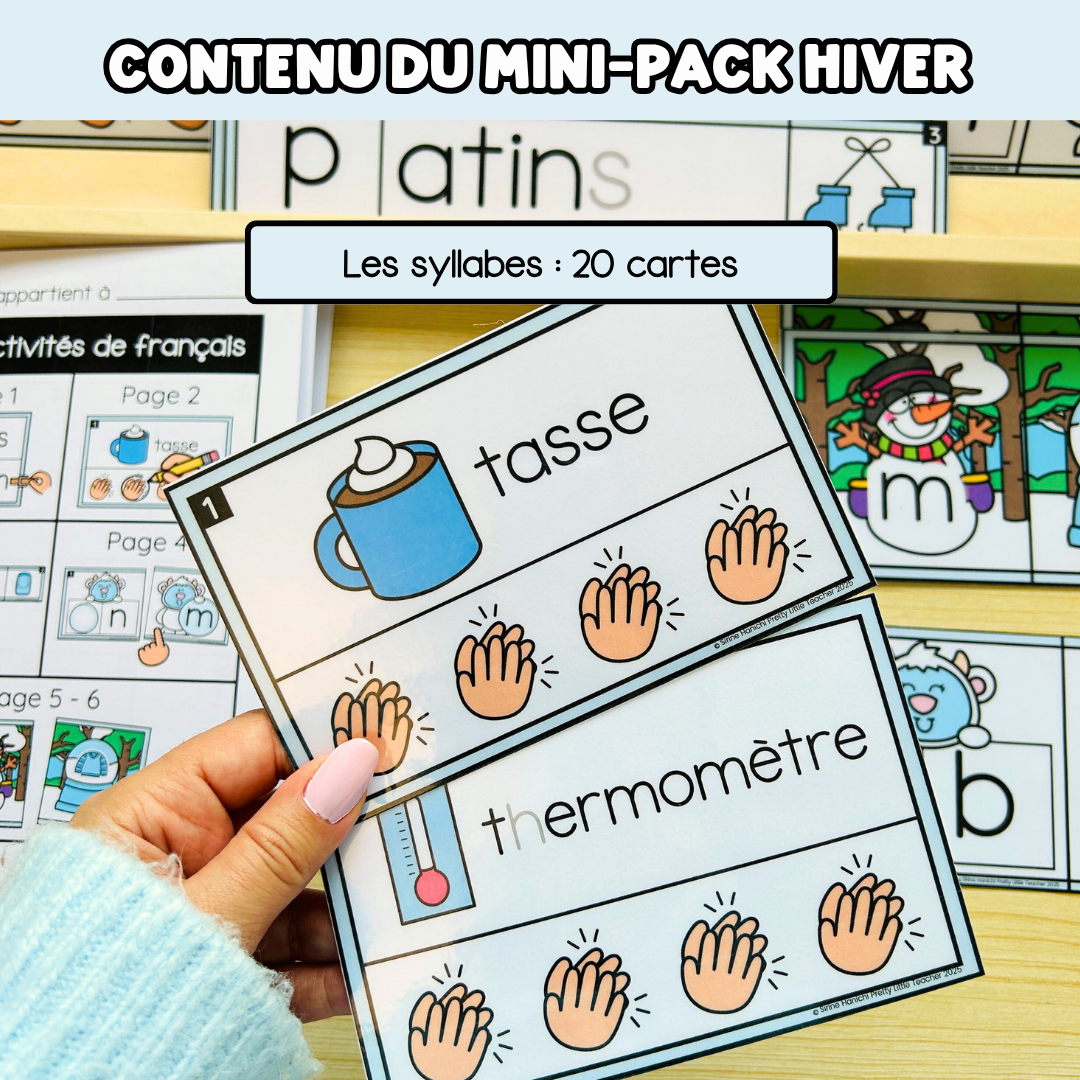 Tous les Mini Packs 1 Français pour toute l'année