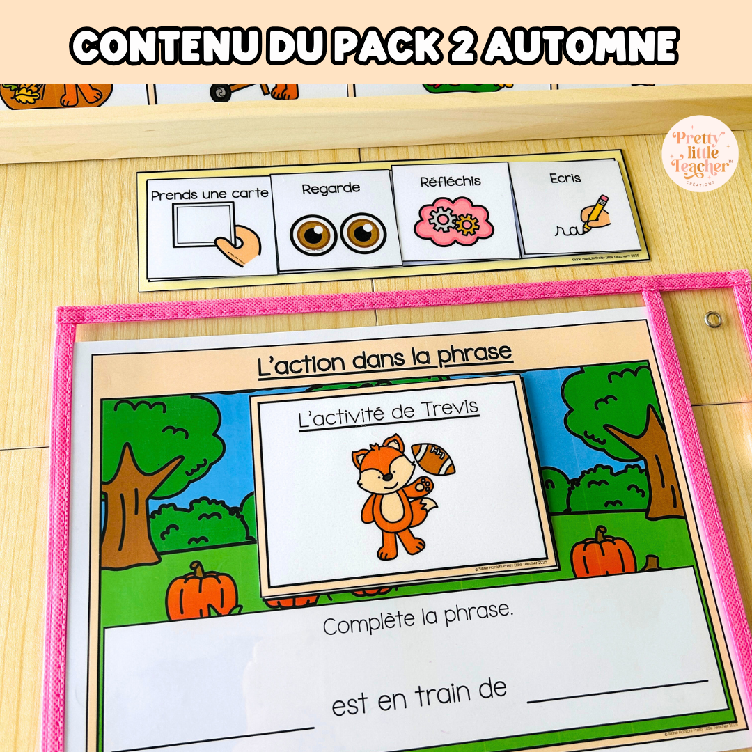 Pack 2 Français sur l'automne