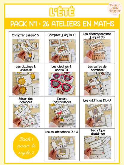 Pack 1 Mathématiques pour toute l'année