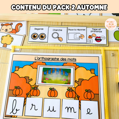 Pack 2 Français sur l'automne