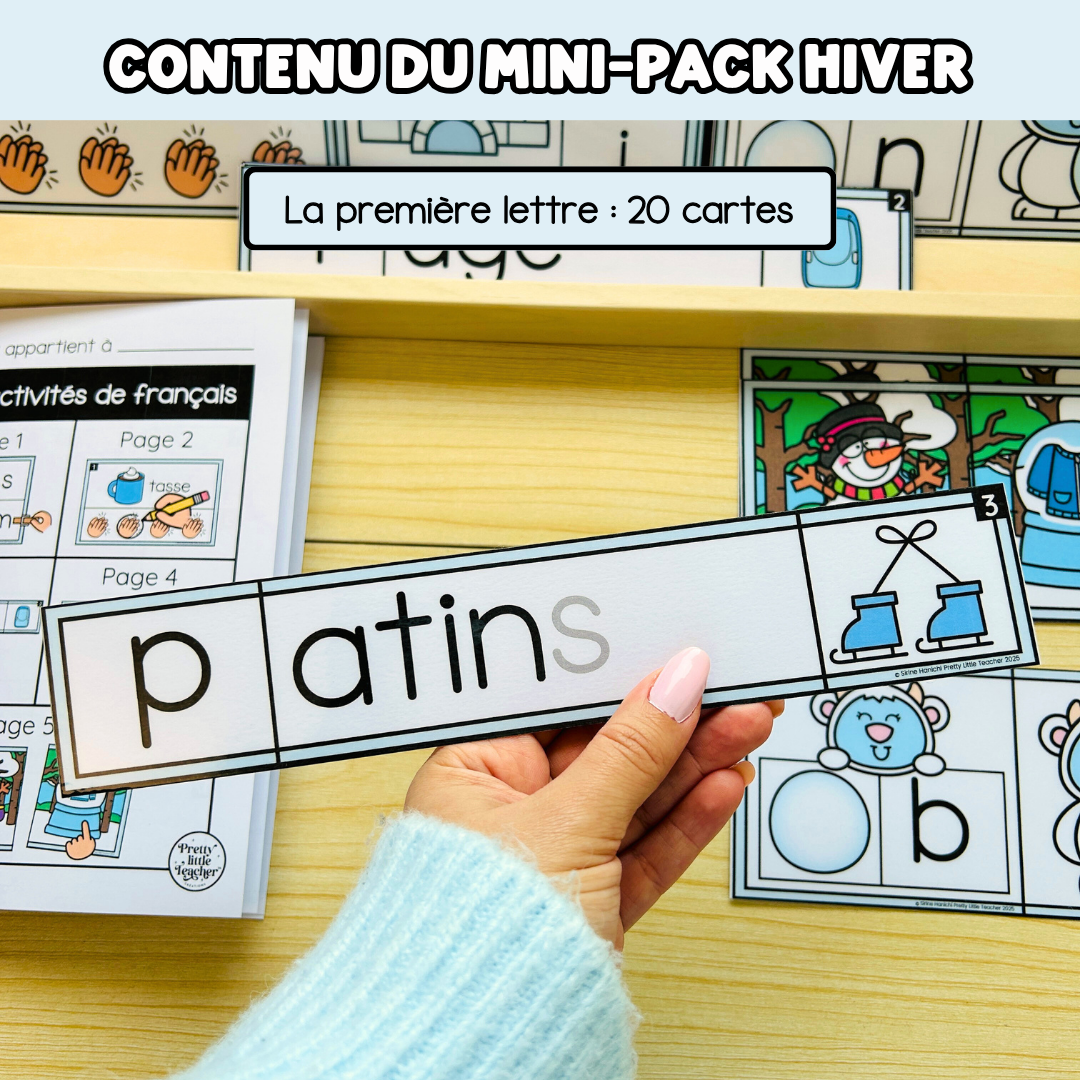 Tous les Mini Packs 1 Français pour toute l'année