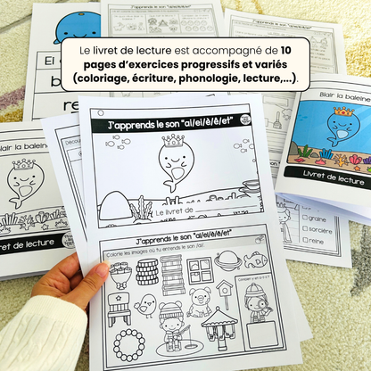 Le son “ai/ei/è/ê/et” (lecture + exercices)