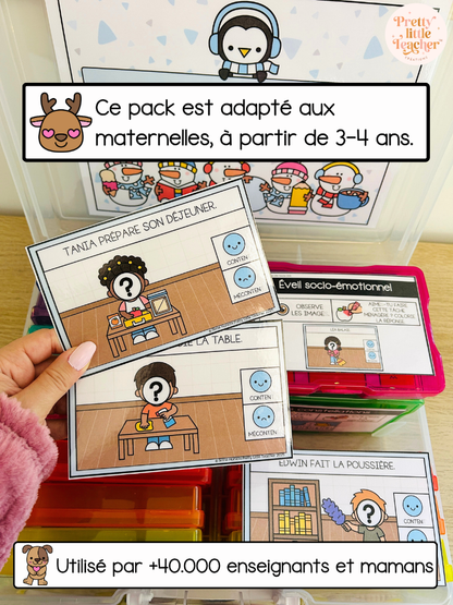 Pack Maternelle sur l'hiver