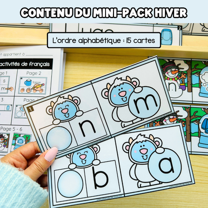Tous les Mini Packs 1 Français pour toute l'année