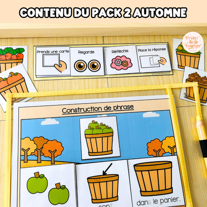 Pack 2 Français sur l'automne