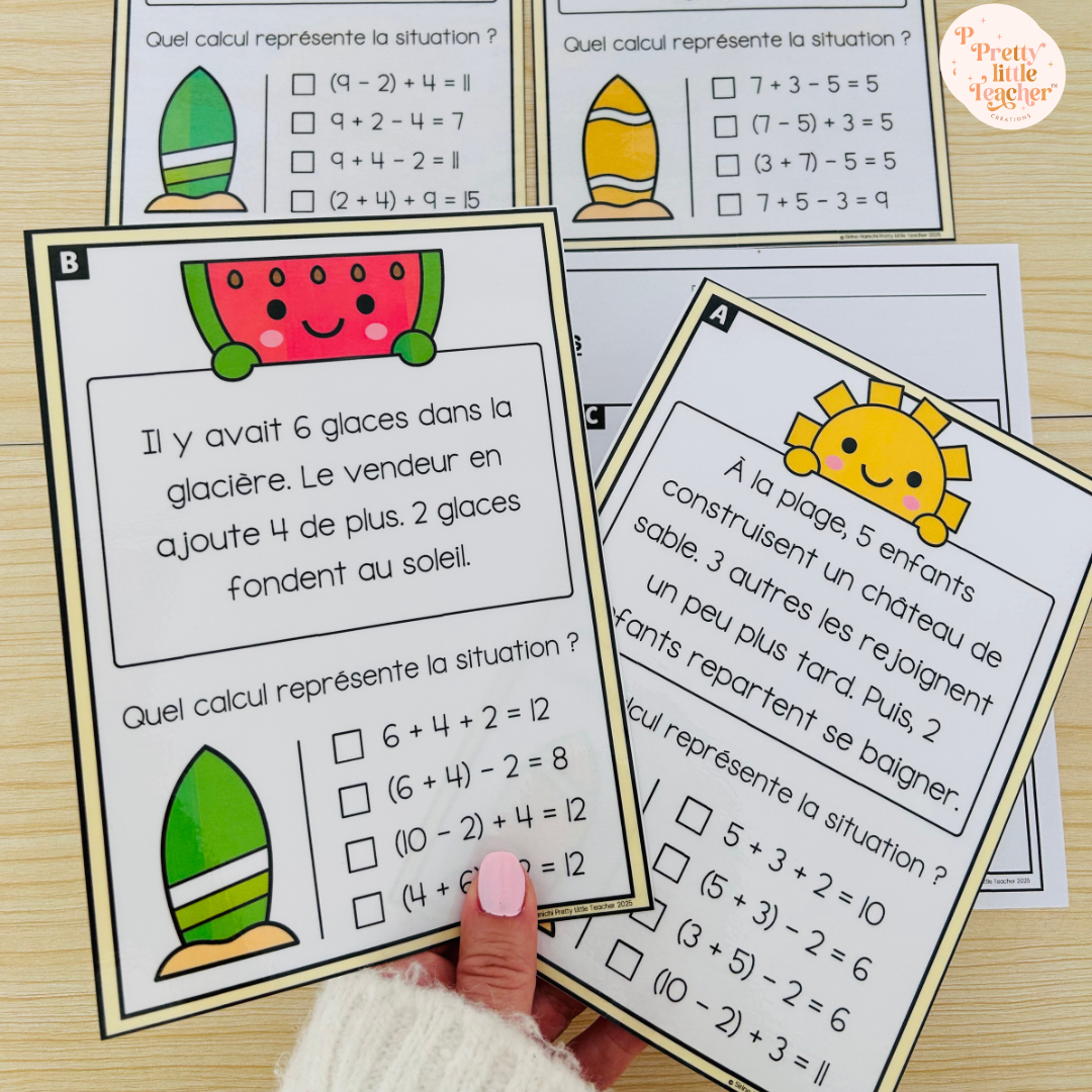 Pack 2 Mathématiques sur l'été