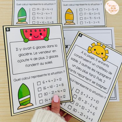 Pack 2 Mathématiques sur l'été