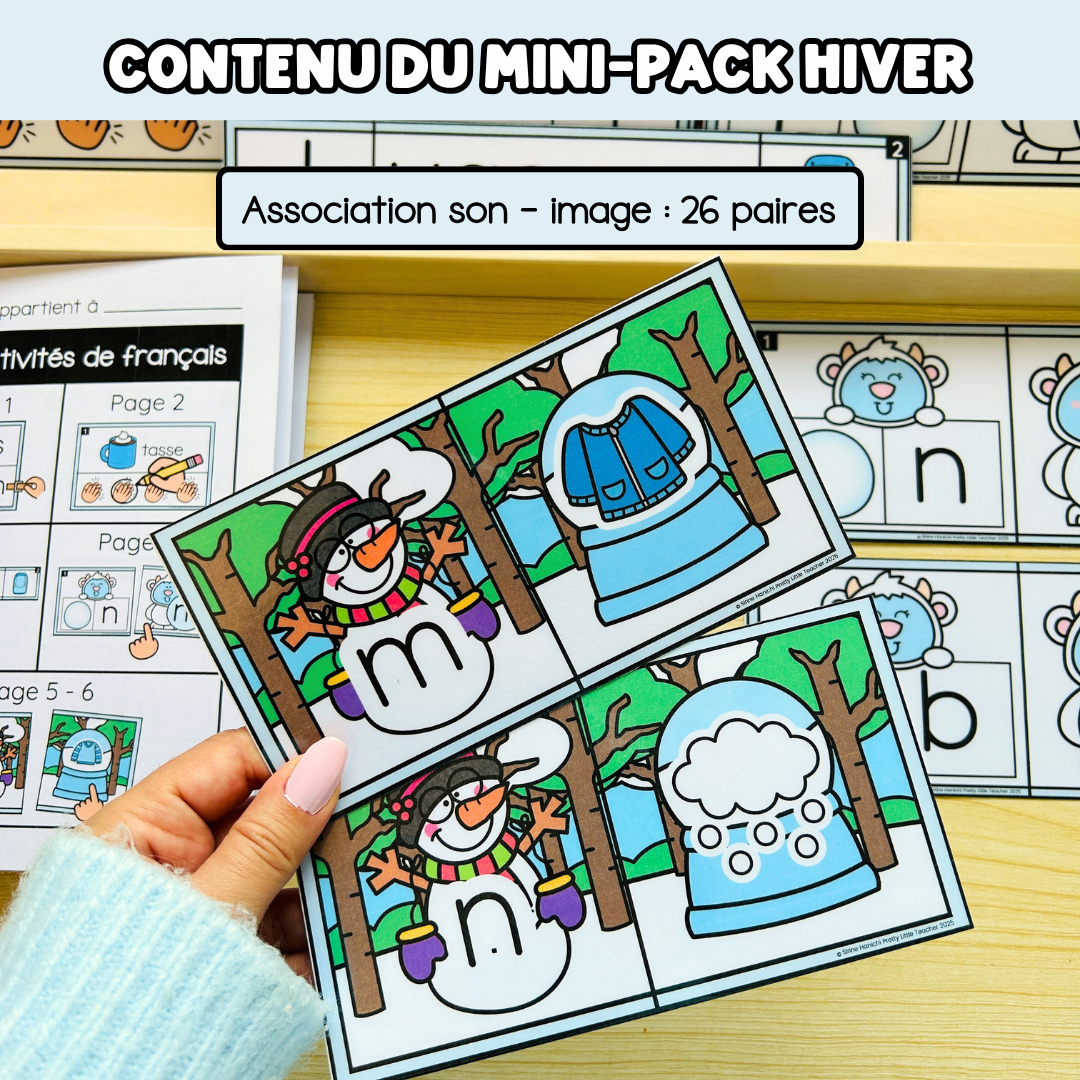 Tous les Mini Packs 1 Français pour toute l'année