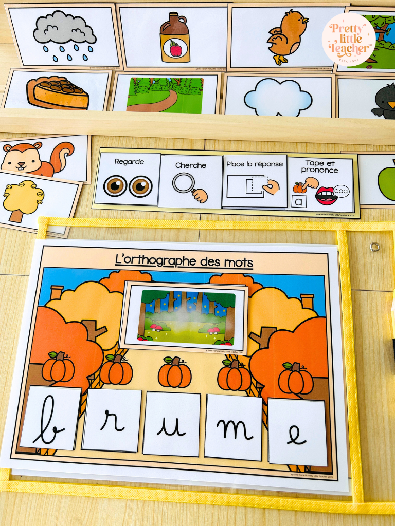 Pack 2 Français sur l'automne