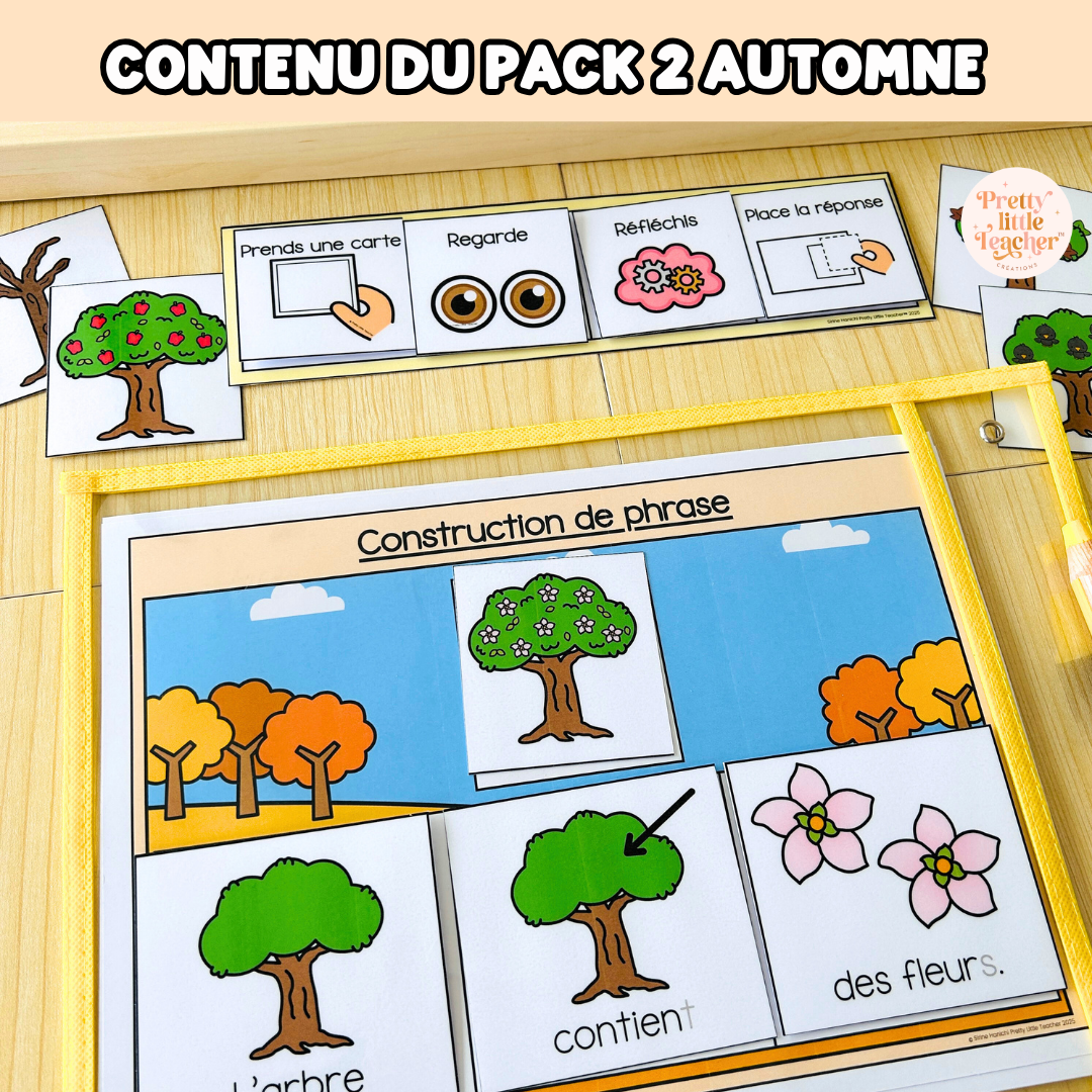 Pack 2 Français sur l'automne