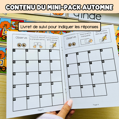 Tous les Mini Packs 1 Français pour toute l'année