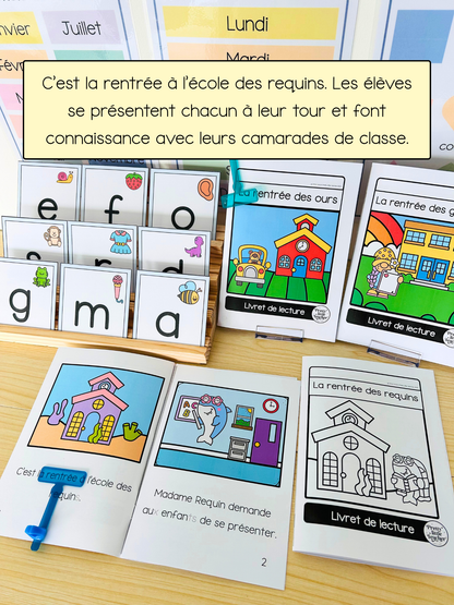 Pack : 3 lectures sur la rentrée