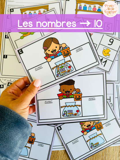 Les nombres jusqu'à 10 (x8)