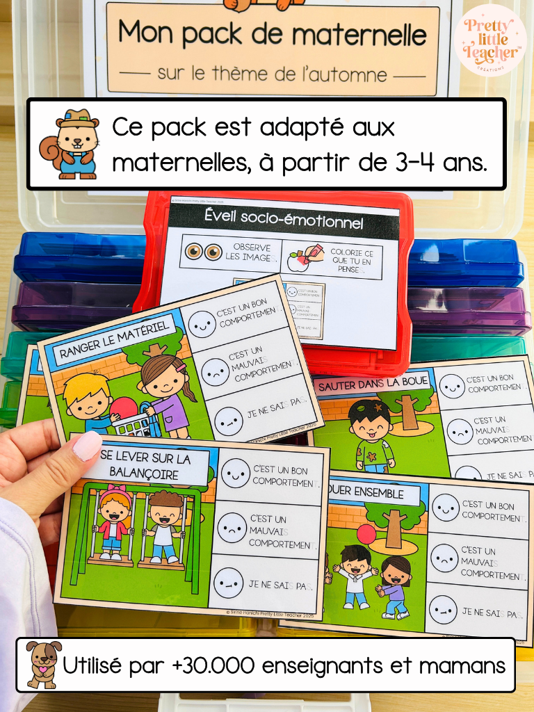 Pack Maternelle sur l'automne
