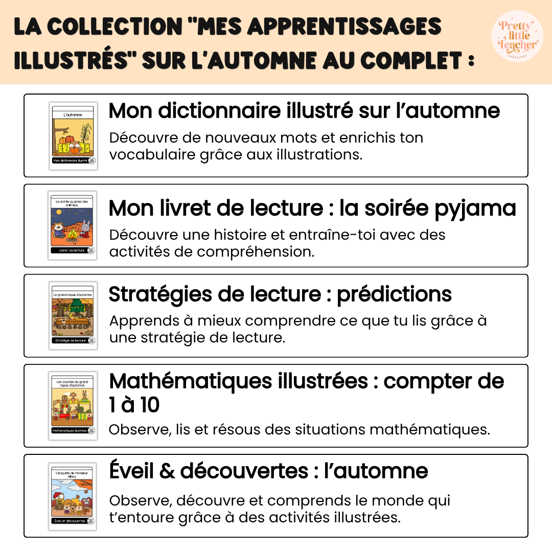 Éveil et découvertes : l'automne