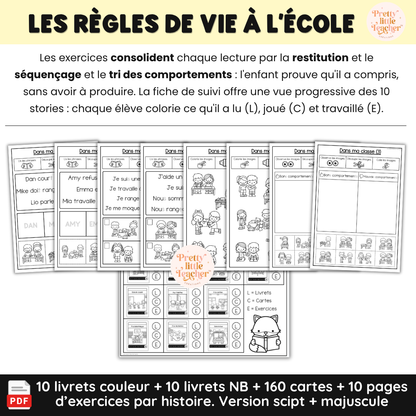 Pack Lecture : les règles de vie à l'école