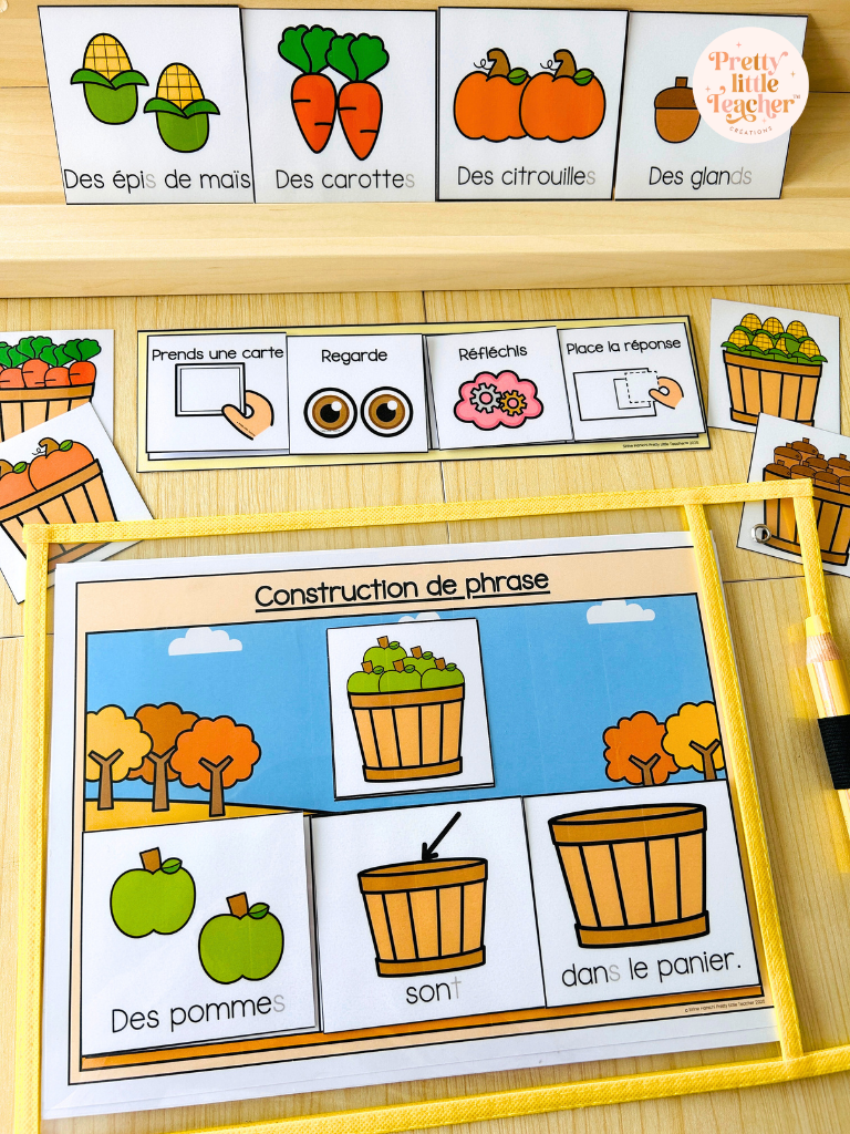 Pack 2 Français sur l'automne