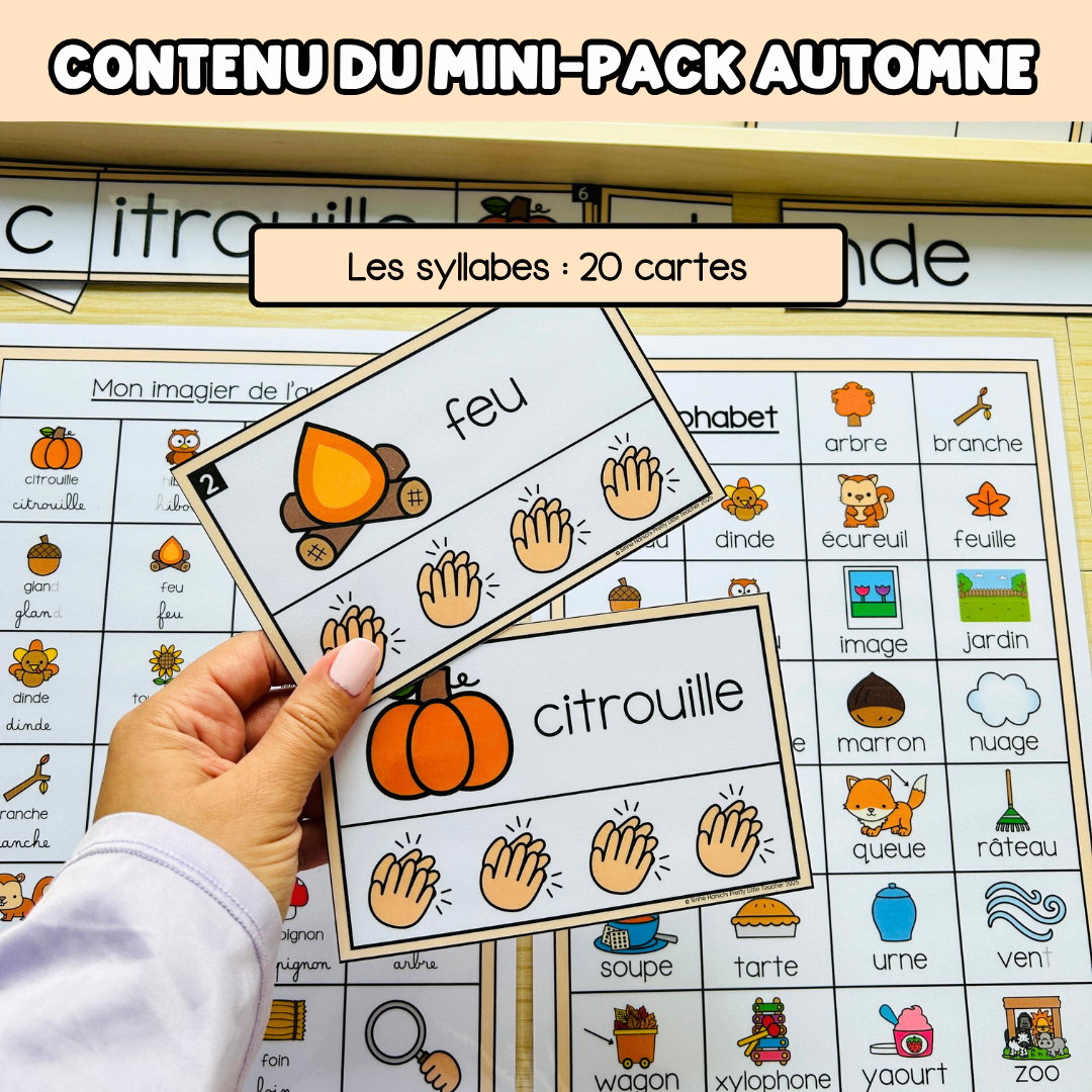Tous les Mini Packs 1 Français pour toute l'année