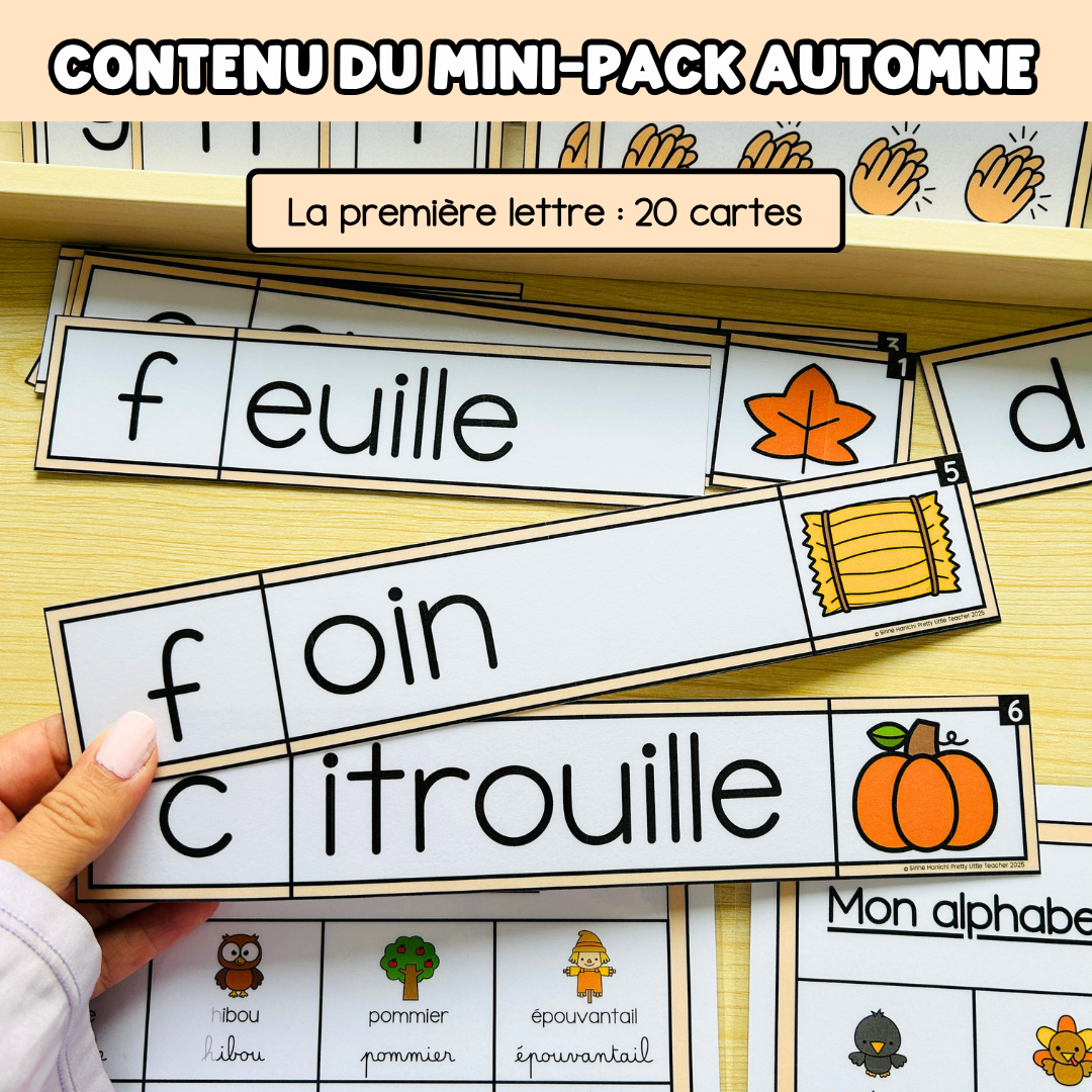 Tous les Mini Packs 1 Français pour toute l'année