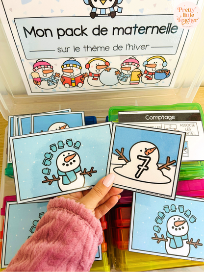 Pack Maternelle sur l'hiver