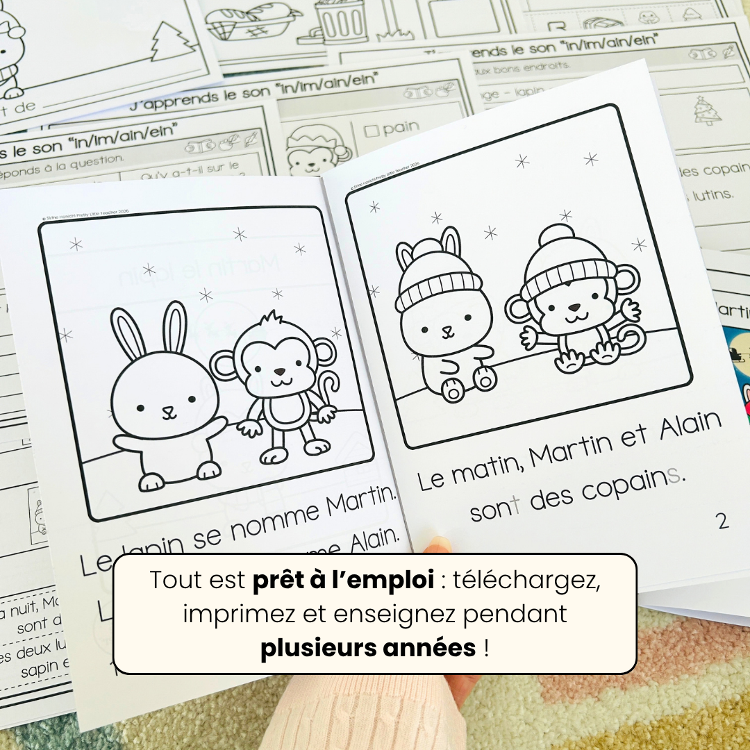 Le son “in/im/ain/ein” (lecture + exercices)