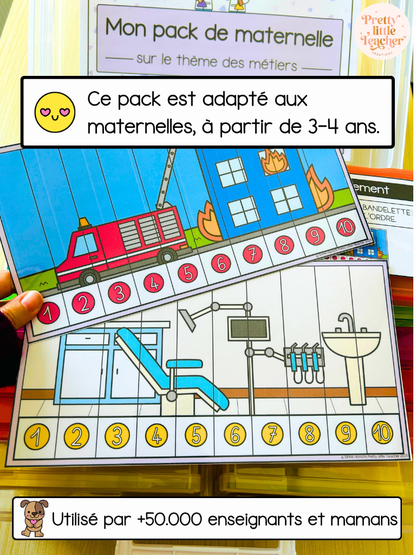 Pack Maternelle sur les métiers